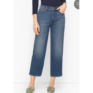 Talbots Stovepipe Denim Jeans plus petite 18WP NWT - Pacific Wash